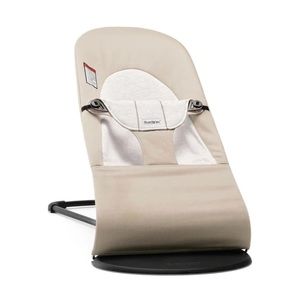BABYBJÖRN Bouncer Balance Soft, Cotton/Jersey, Beige/Black